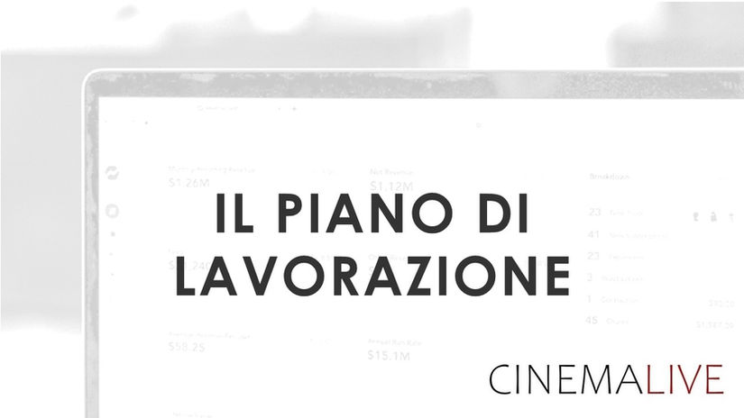 IL PIANO DI LAVORAZIONE